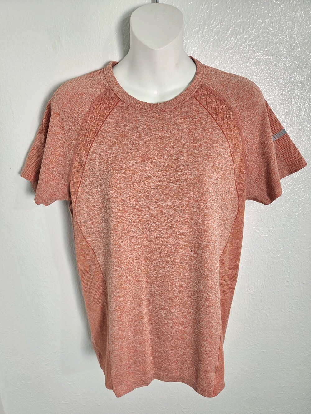 bcg Short-Sleeve T-shirt in Heathered Orange, Size Medium